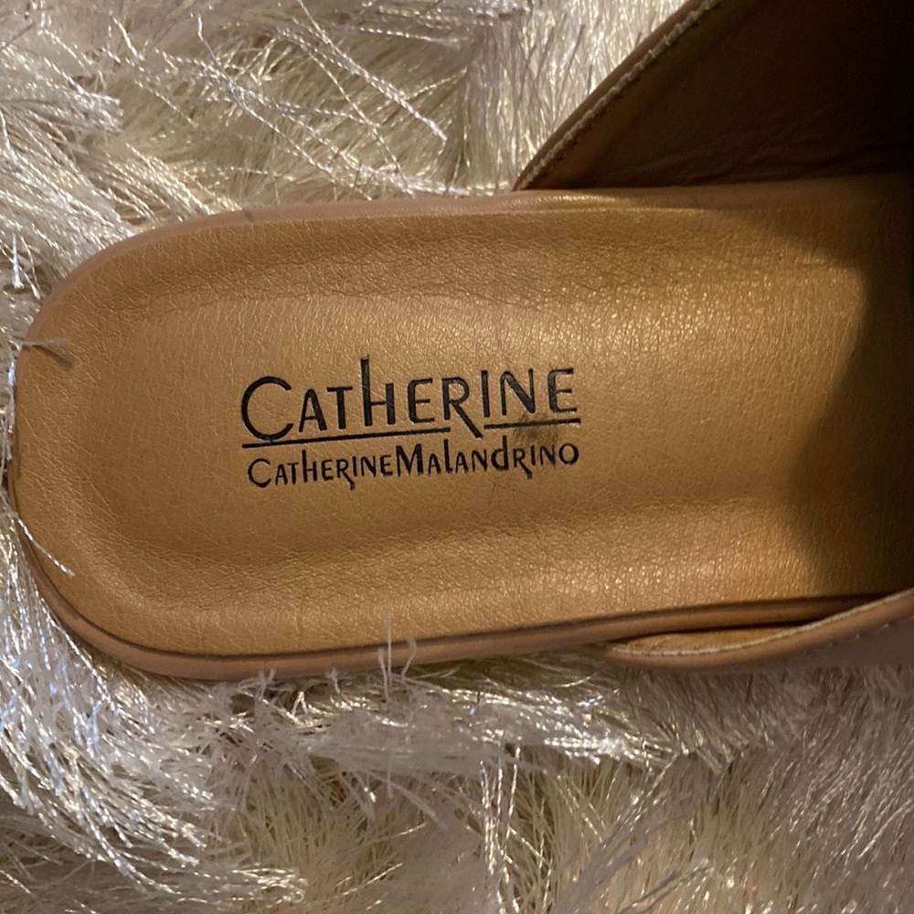 Catherine Malandrino Leather Slip On Shoes size 10 - Picture 3 of 4